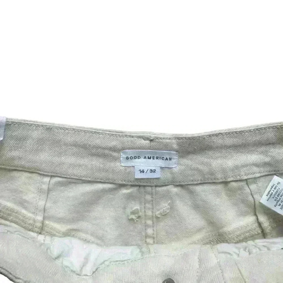 Good American Icon Cutout Jeans NWT Size 14/32 - Picture 4 of 5